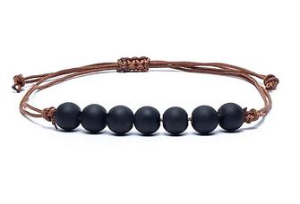 Armband Obsidian verstellbar